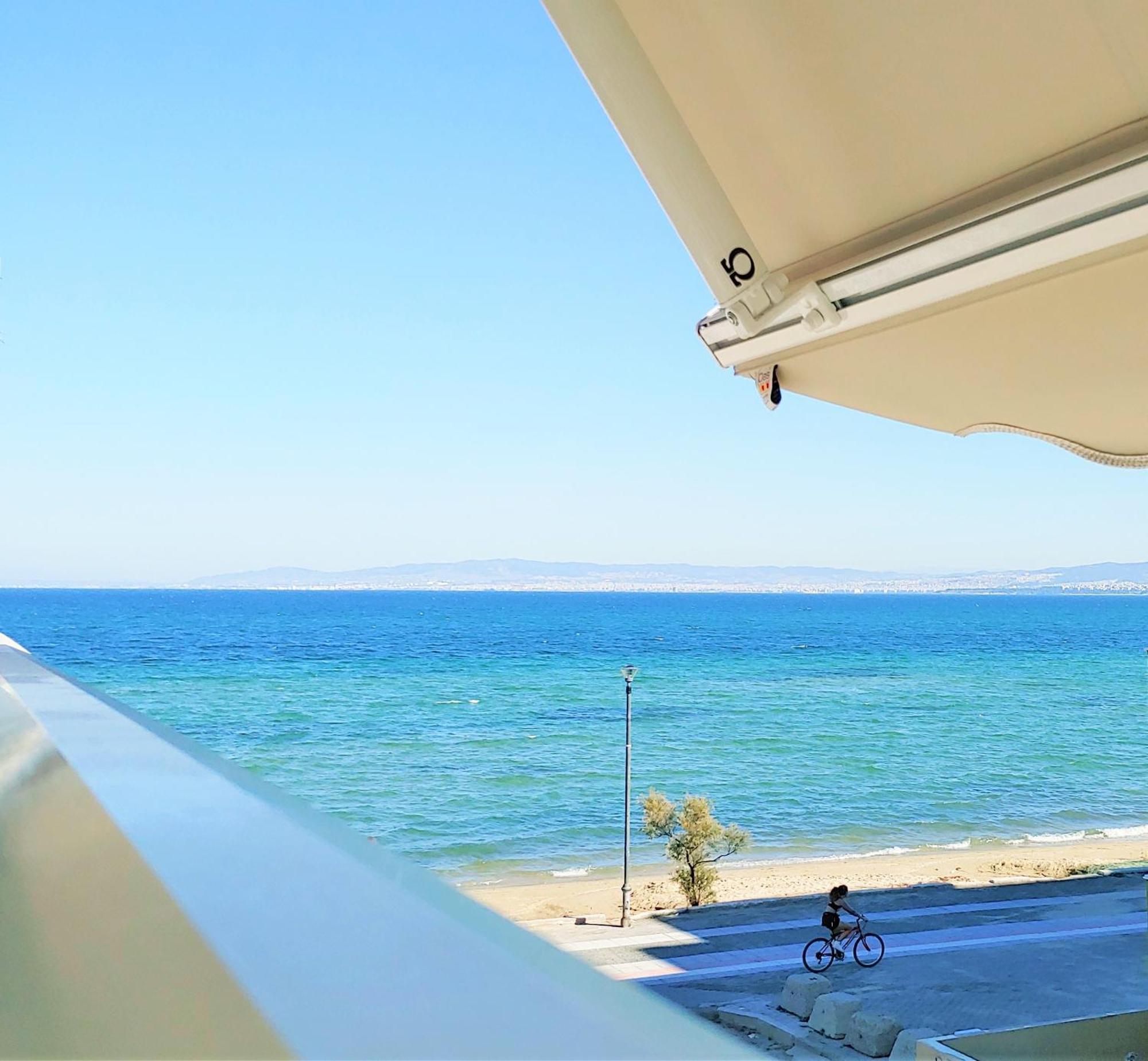 Niko'S Apartment - Beautiful Sea View Apartment ! Peraia  ภายนอก รูปภาพ
